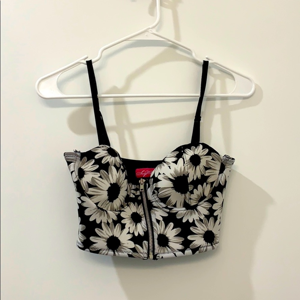 Floral Crop Top
